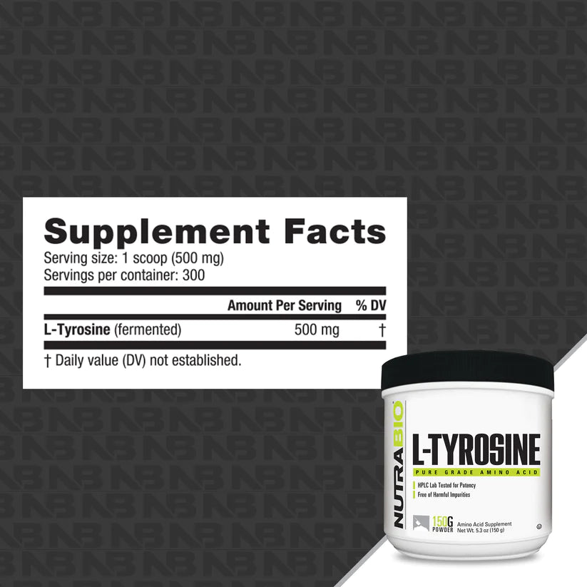 L-Tyrosine 150g Powder Unflavored