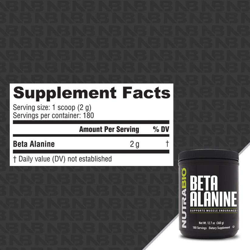 Beta Alanine Powder 360g Unflavored