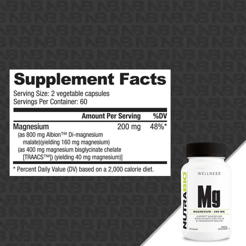 Magnesium Complex 200mg 120 Capsules
