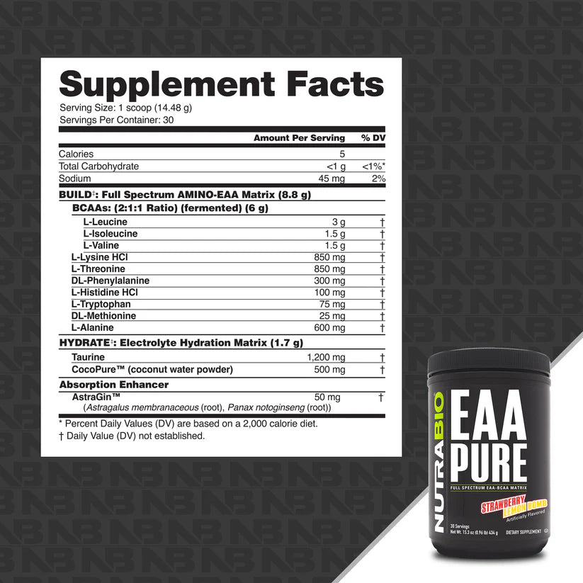 EAA PURE Powder 30 Servings
