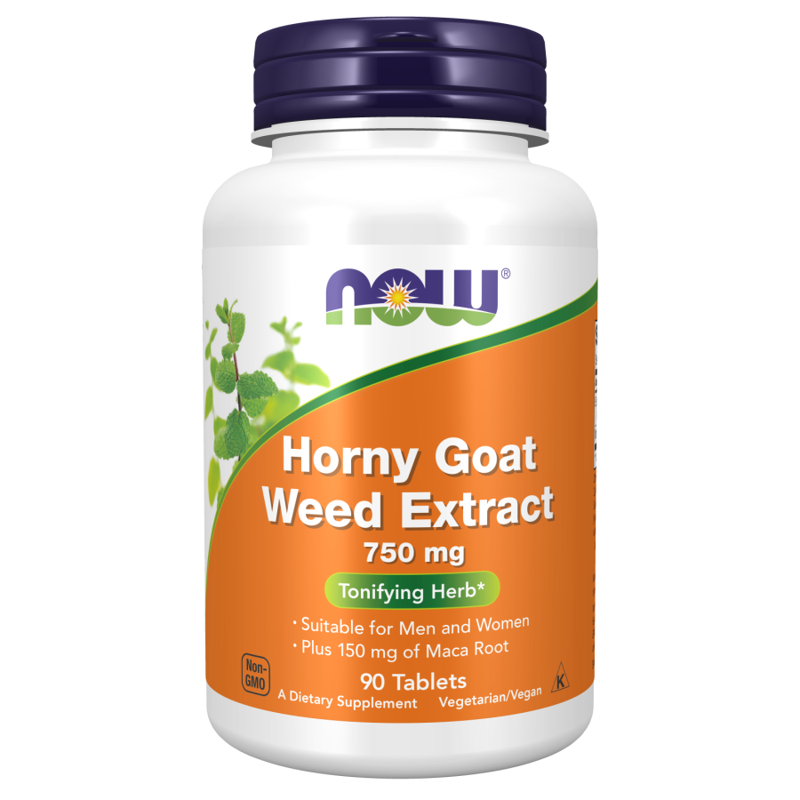 Horny Goat Weed Extract 750mg with Maca 150mg 90 Tablets