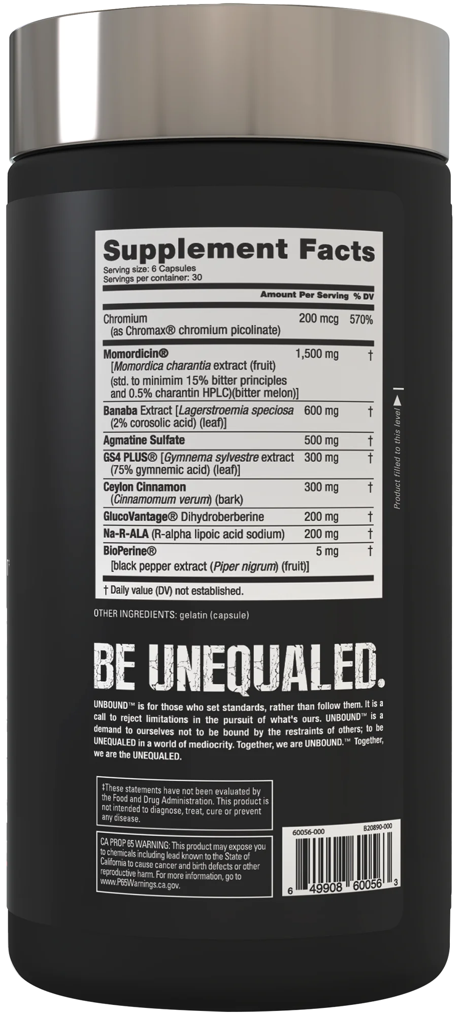 Unbound SLYN Glucose Disposal Agent 180 Capsules