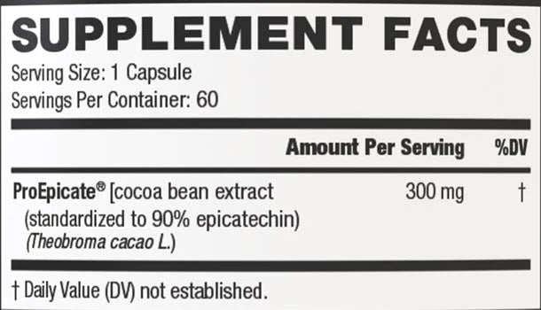 Unbound Epicatechin 60 Capsules