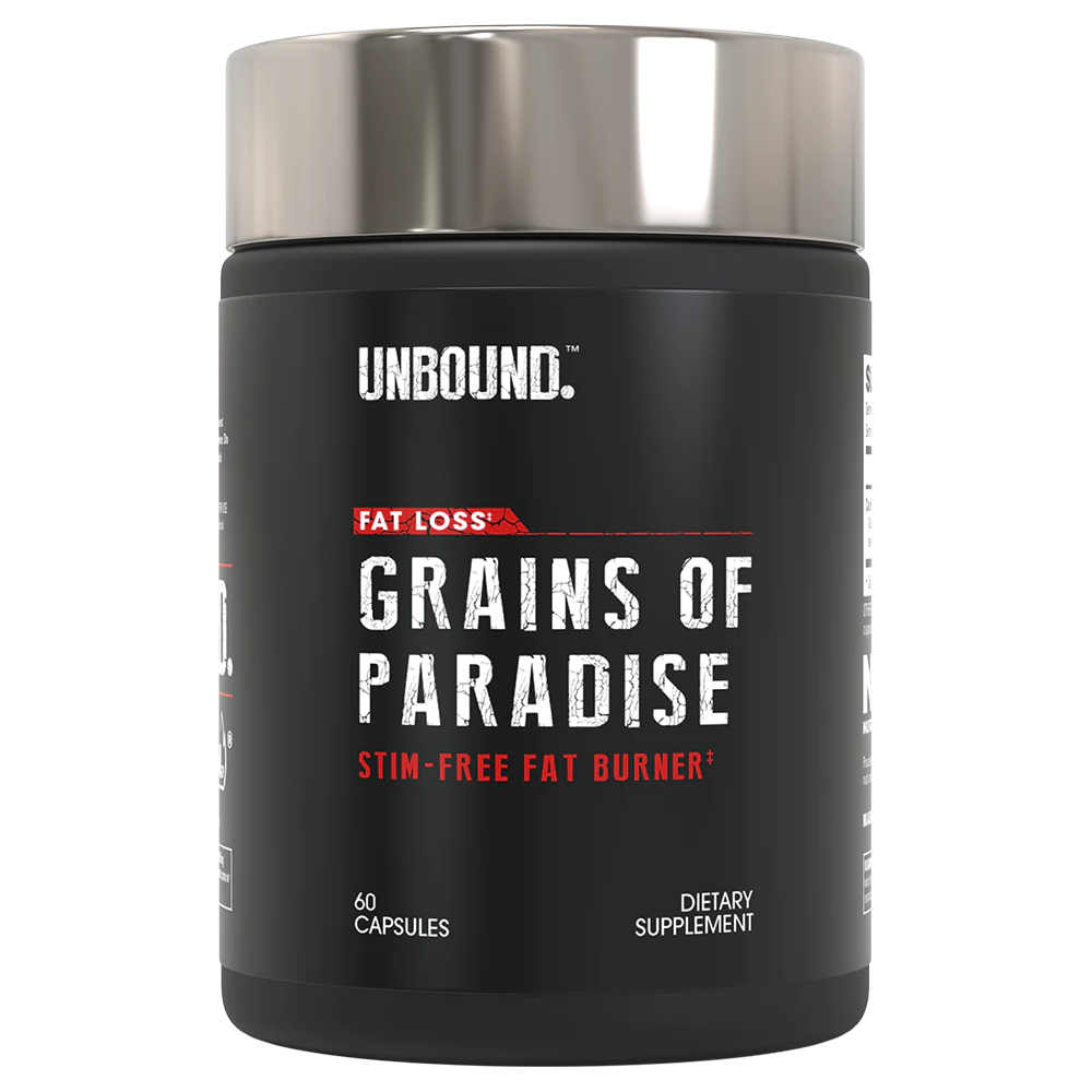 Unbound Grains of Paradise 60 Capsules Stim-Free Fat Burner