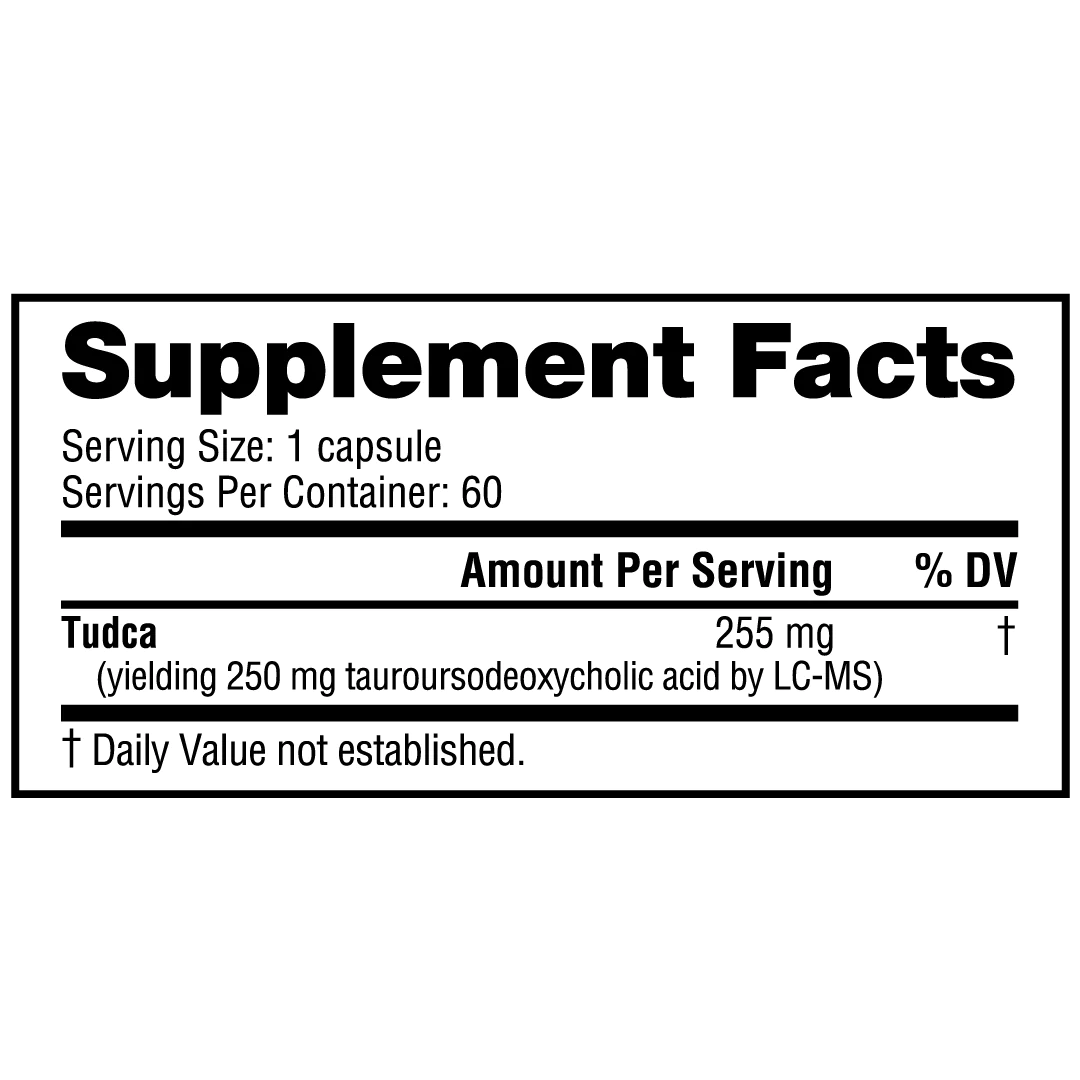 Unbound TUDCA 60 Capsules