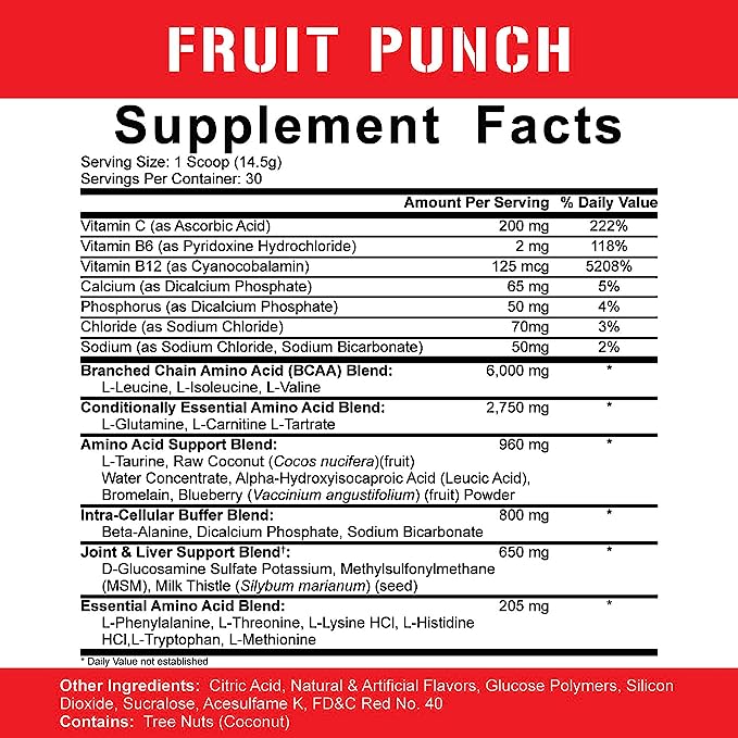 All Day You May BCAA/EAA Recovery Drink