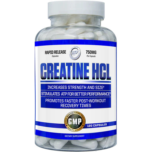Creatine HCL 750mg 120 Caps