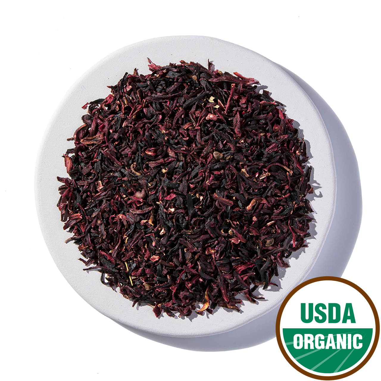 Organic Hibiscus Flowers Cut & Sift 1 lb