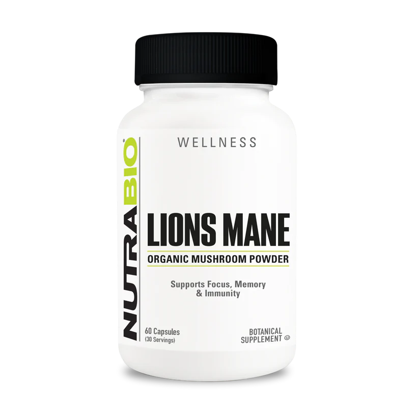 Organic Lions Mane (500 mg) 60 Capsules