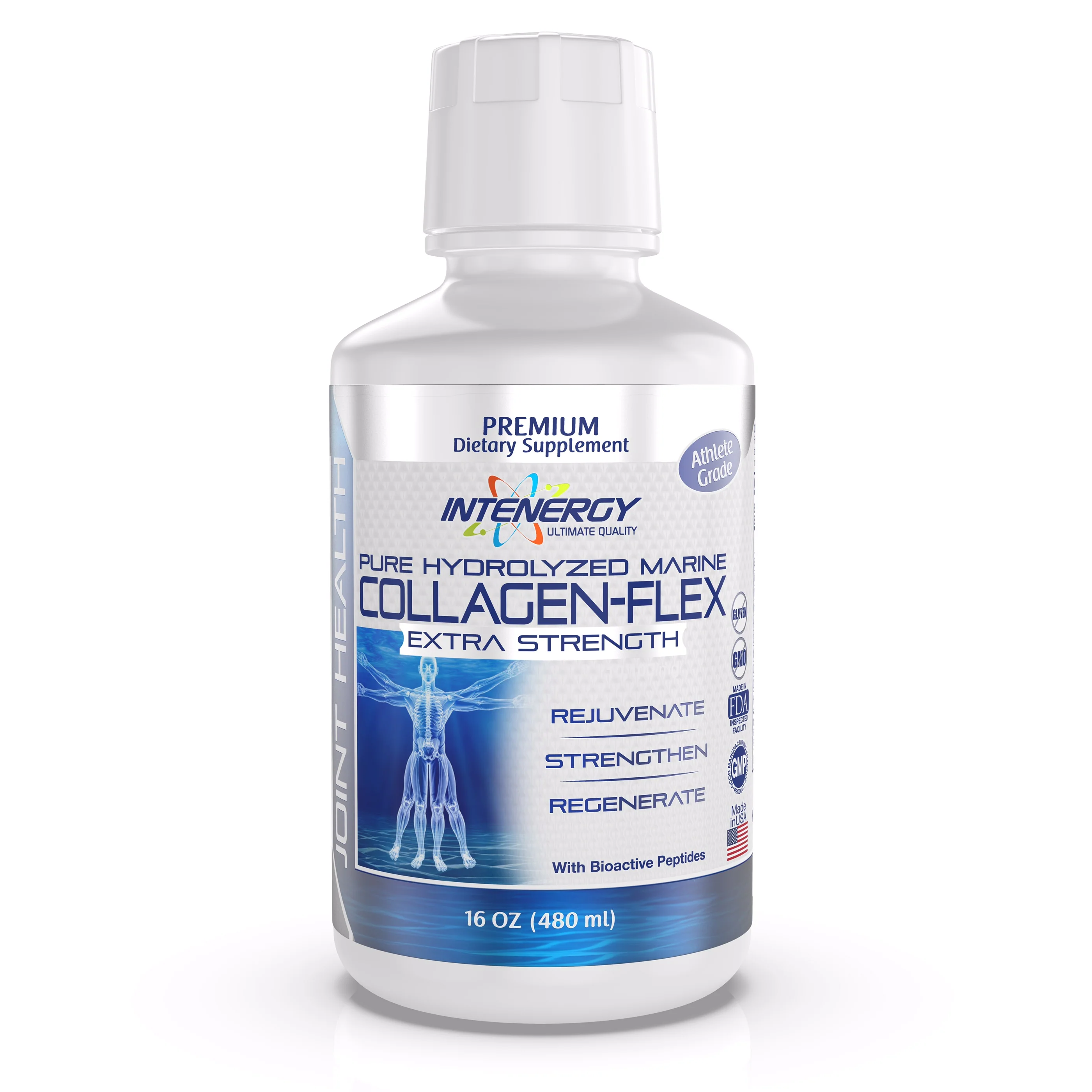 Hydrolyzed Marine Collagen Flex Extra Strength 16oz
