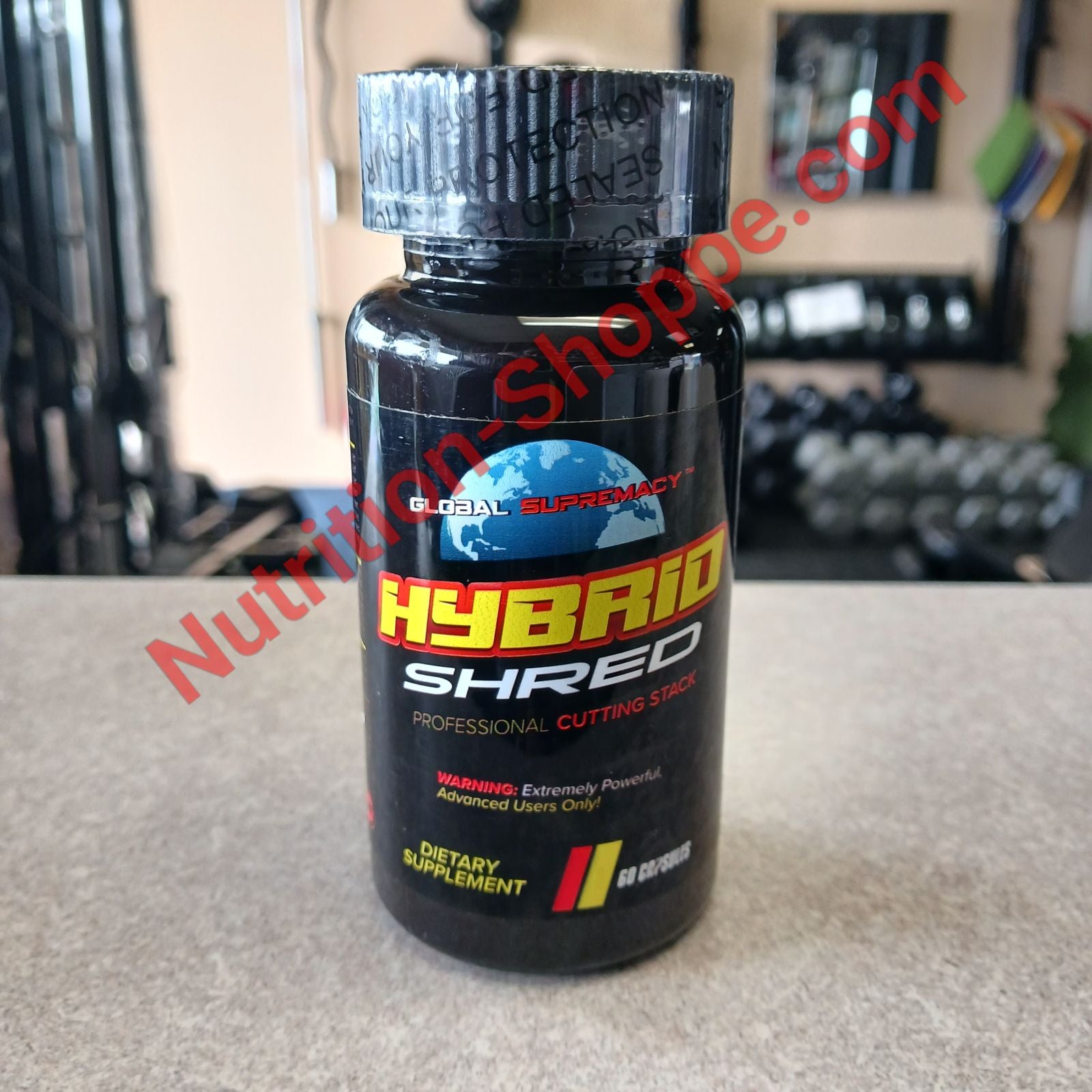 Global Supremacy HYBRID SHRED Professional Cutting Stack 60 Capsules