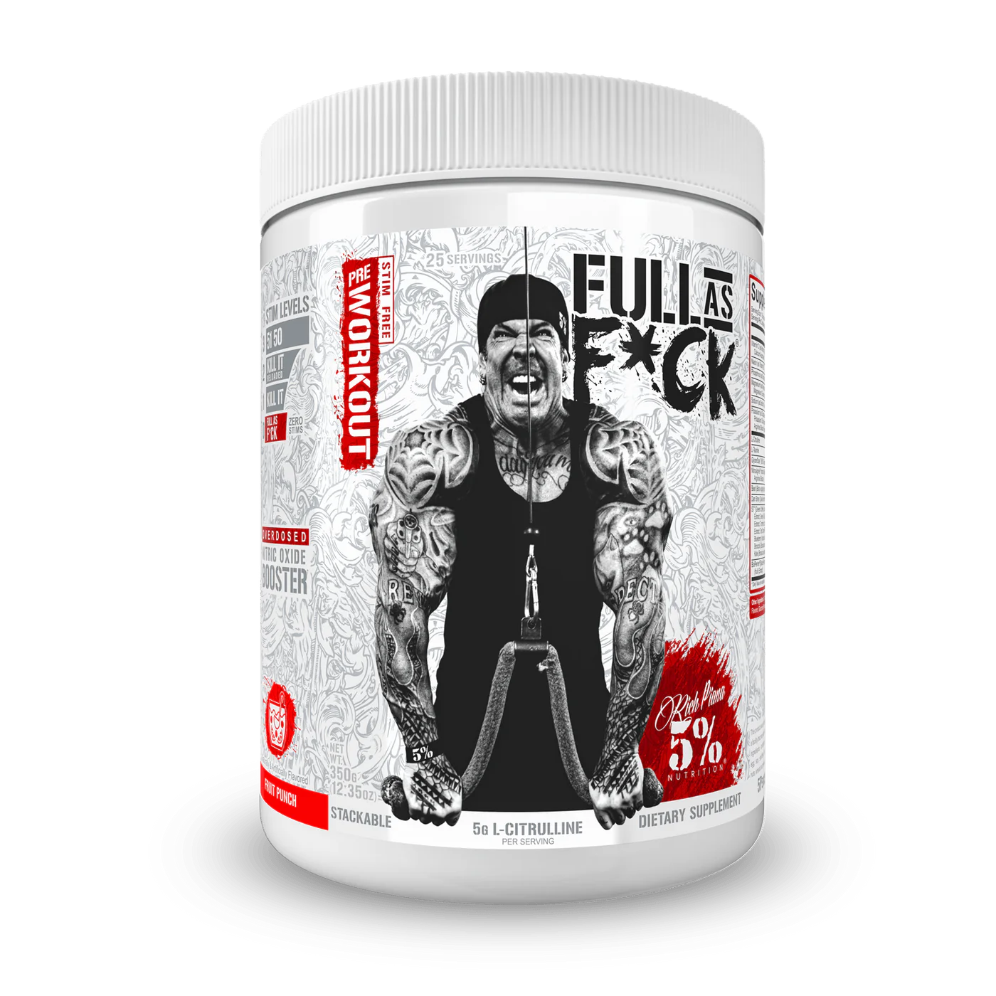 Full As F*ck Nitric Oxide Booster & Non-Stim Pre-Workout