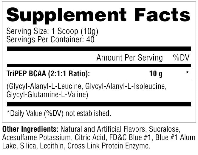 Tripep BCAA 400g 40 Servings