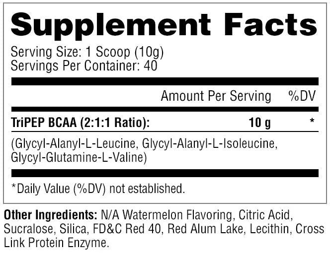 Tripep BCAA 400g 40 Servings