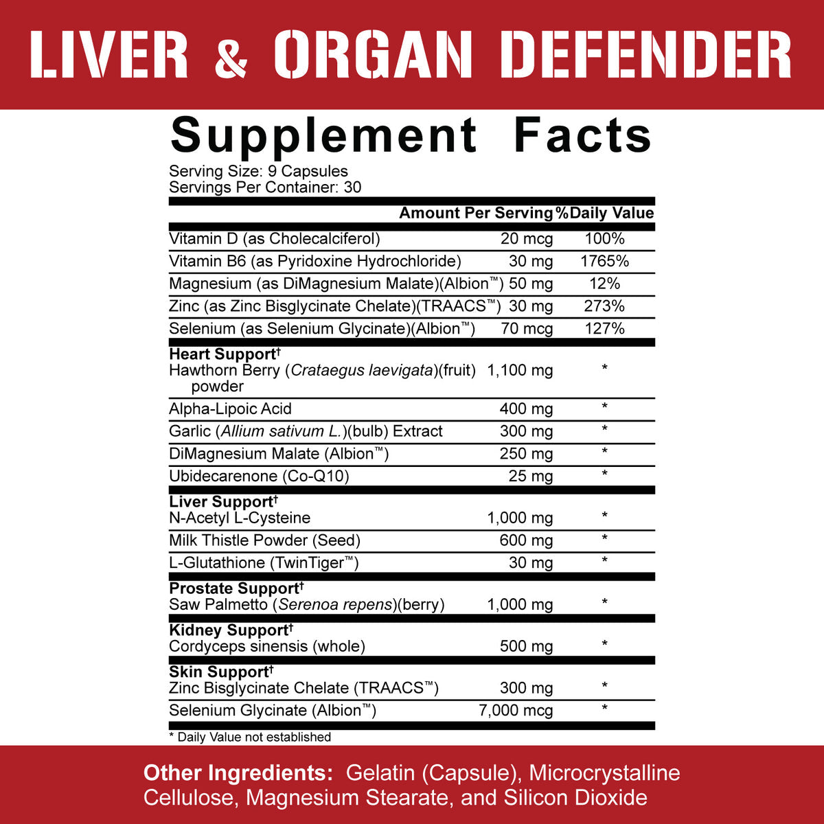 Liver & Organ Defender 270 Capsules