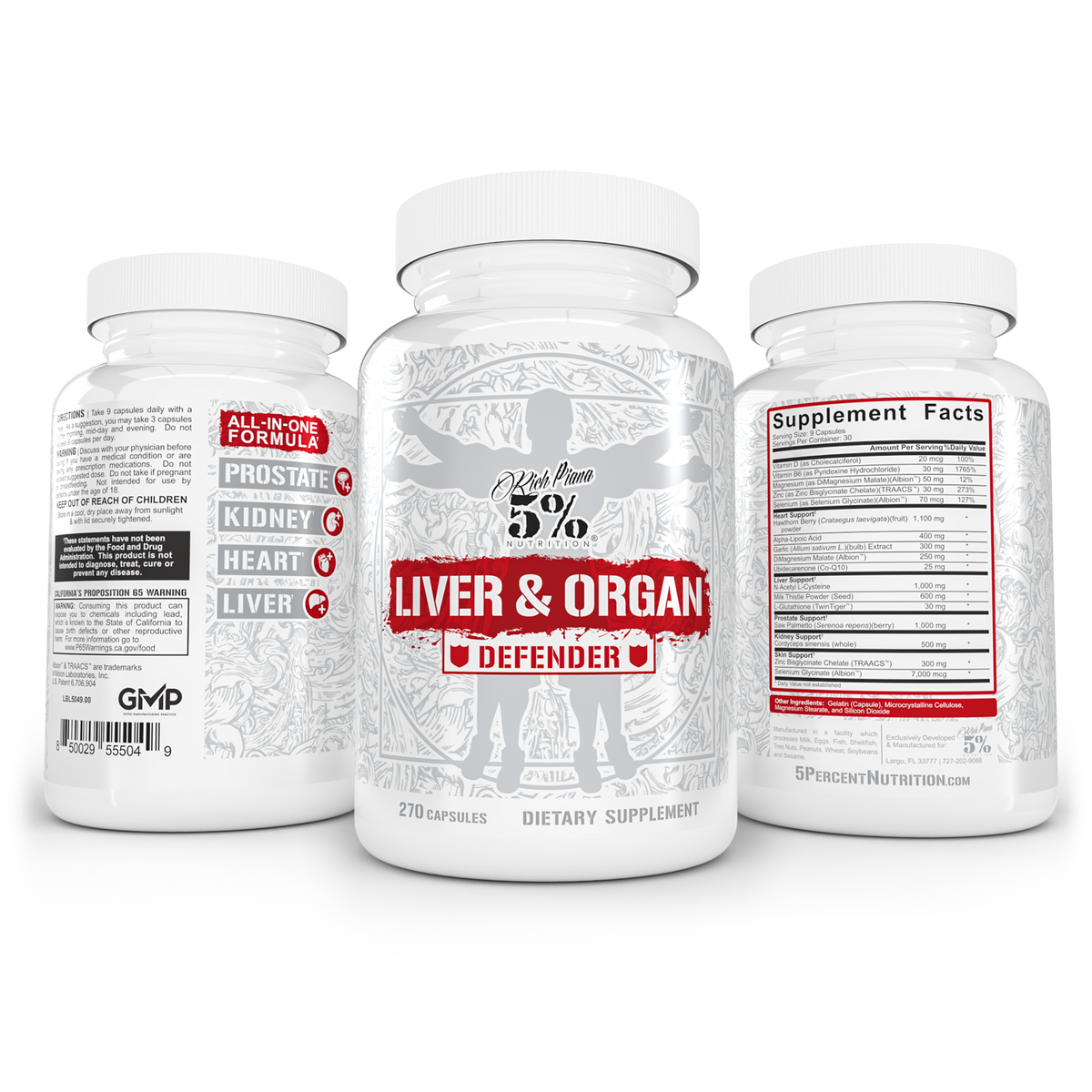 Liver & Organ Defender 270 Capsules