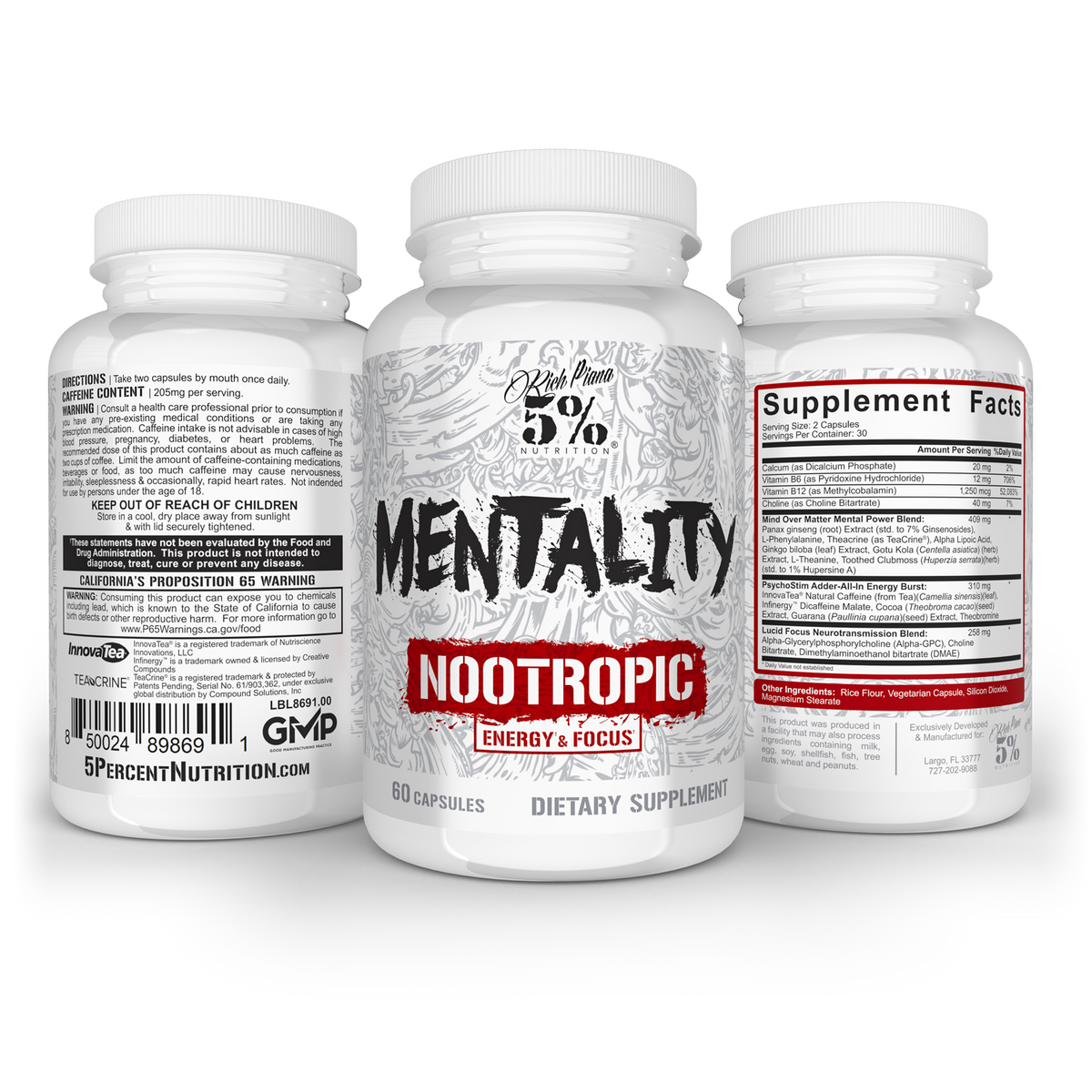 Mentality Nootropic Blend Legendary Series