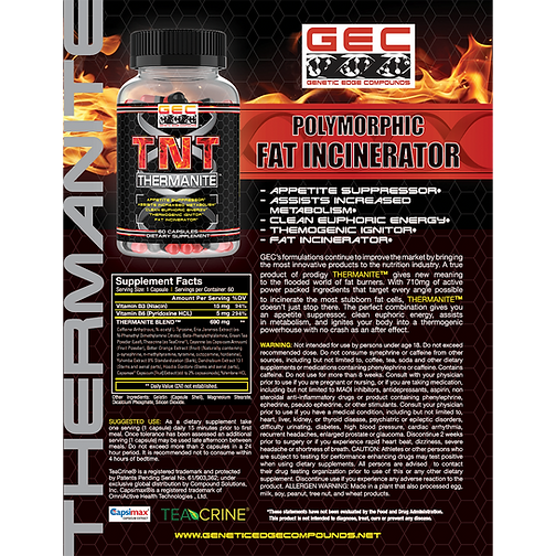 TNT Thermanite 60 Capsules