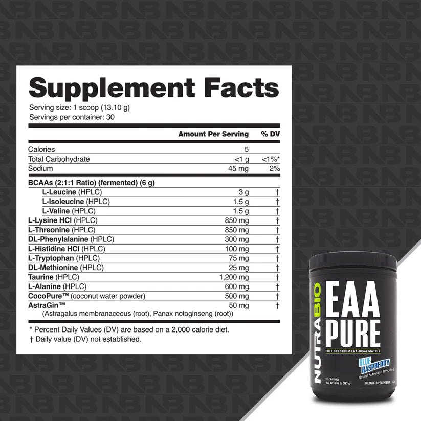 EAA PURE Powder 30 Servings