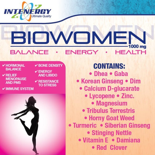 Biowomen 1000mg 30 Veggie Caps